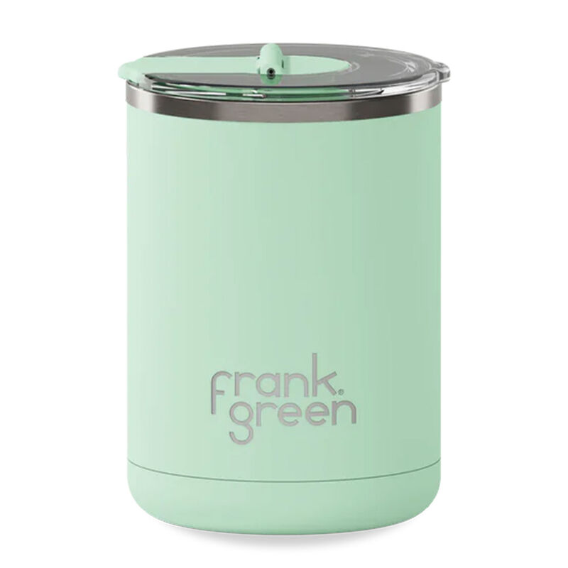 frank green 12oz Ceramic Cup with Hinged Lid Mint Gelato image number 0